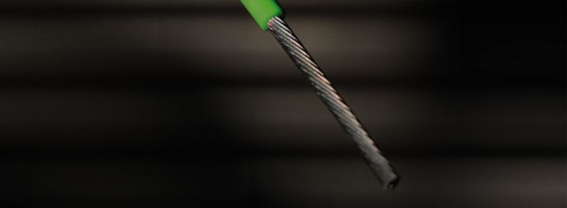 Einziehband mit Stahldrahtkern Steel Wire Inside