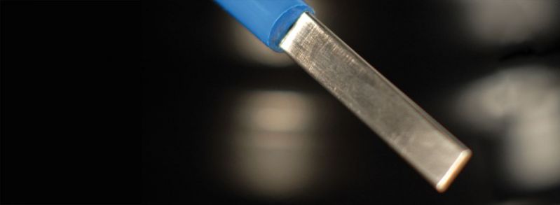 Einziehband mit Flachstahlkern Strip Steel Inside