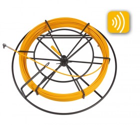 Cobra Snake Ø 9 mm mit liegender Stahlhaspel