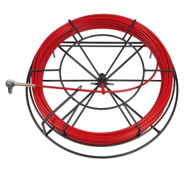 Cobra Snake Ø 6 mm mit liegender Stahlhaspel 